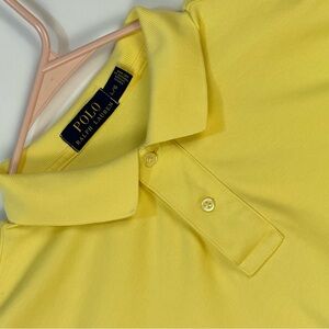 Polo Ralph Lauren Bright Yellow Polo Shirt Size L Excellent